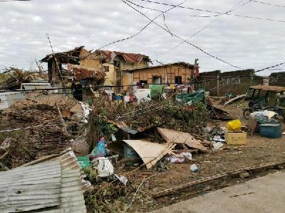 台风“雷伊”致菲律宾超70万人受灾 救灾工作已展开