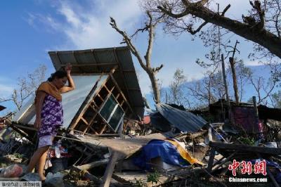 台风“雷伊”已致菲律宾405人死 约450万民众受灾