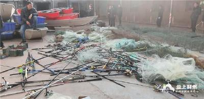 荆州打击长湖非法捕捞 确保“十年禁渔”落实落地
