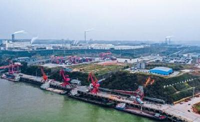 荆州港车阳河公司迎来新年“开门红” 1月产量突破70万吨