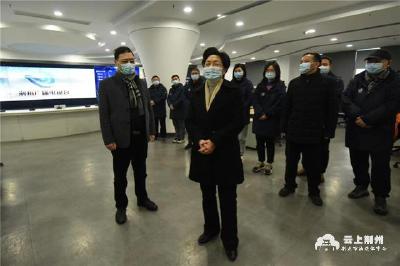 刘辉萍走访慰问宣传战线一线职工 调研督办安全生产和疫情防控工作