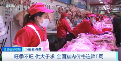春节倒计时，猪肉价格连降5周！