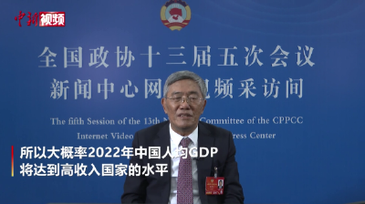 杨伟民：预计2022年中国人均GDP将达到高收入国家水平