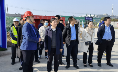 李平带队现场调度荆州高新区重点项目建设进度