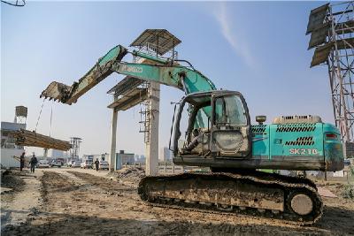 项目进展：荆沙河节制闸修复工程已完成70%