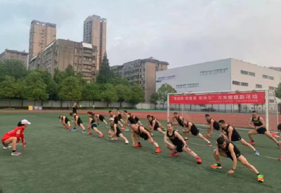 文明实践丨洪湖新堤街道办事处开展万米健康跑活动