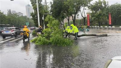 荆州交警启动恶劣天气应急预案 疏堵排险保畅通