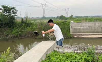 荆州市生态环境局高新区分局积极开展汛期水环境质量监测工作
