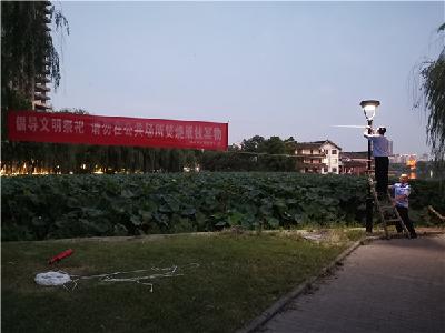为期12天！荆州中心城区公共绿地开展“文明祭祀”宣传劝导活动