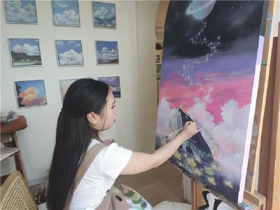 就业创业在荆州 | 李雅倩：95后姑娘创业绘画 把兴趣变成事业