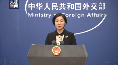 外交部新任发言人毛宁亮相