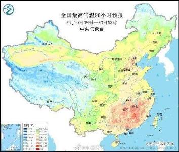 今年国庆假期南方将再遇超凶秋老虎