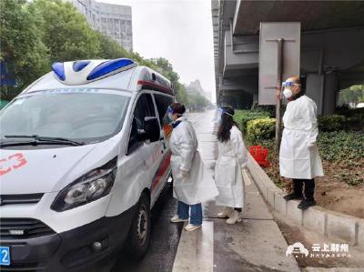 荆州市民政局党员干部闻令而动 筑起社区疫情防控铜墙铁壁