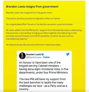 苏纳克就任后，他们集体辞职！