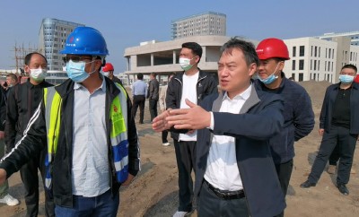 李平带队现场调度荆州高新区重点项目建设