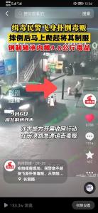 V视丨缉毒民警飞身扑倒毒贩