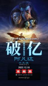 《阿凡达2》预售票房破亿，平均票价超90元