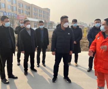 刘俊平带队进行建设领域节前安全生产检查