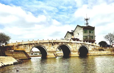 荆州保存最完好的古桥——梅槐桥