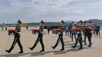 中韩磋商第十批在韩志愿军烈士遗骸交接工作