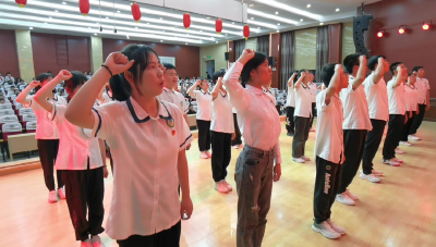 五四青年节丨华师荆州附校举行2023年入团仪式