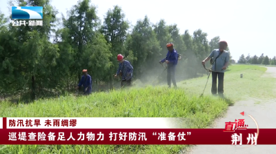 湖北广播电视台聚焦沙市区：防汛抗旱 未雨绸缪