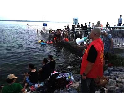 荆州中心城区公园新增37处防溺水救生设施取用点