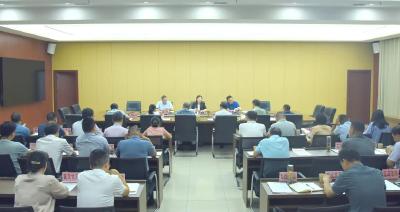 荆州区召开区领导双月述职暨8、9月份重点工作安排会
