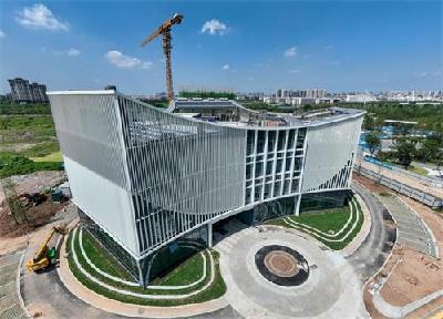 荆州大学城（城市更新）科创园数字产业创新中心一期项目阶段性完工
