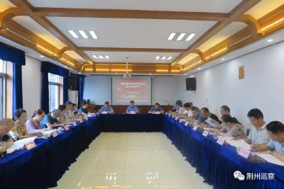 荆州市委巡察机构开展理论学习中心组第七次集体学习