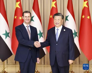 习近平会见叙利亚总统巴沙尔