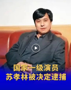 这名国家一级演员，被逮捕