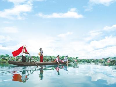 【建设江汉平原高质量发展示范区】红绿融合 洪湖岸边是家乡
