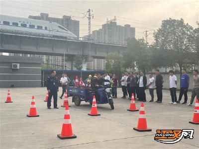 排查宣传整改 荆州交警三步打造交通安全闭环管理