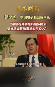 彭李辉：希望在外的楚商能多回去 更好地去影响荆楚的年轻人