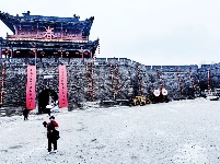 雪后的荆州古城