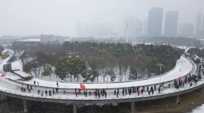 荆州：信念如炬战冰雪