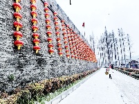 雪后的荆州古城