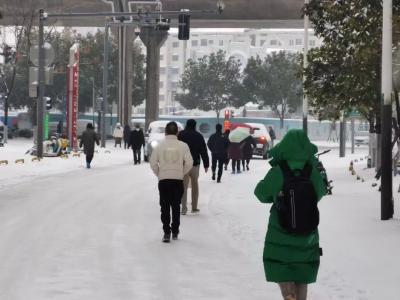荆州降雪量最大34.6毫米！连夜铲雪除冰！接下来的天气……