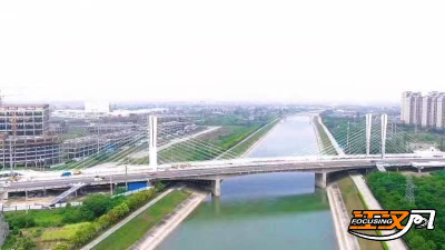 复兴大道跨江汉运河桥项目主桥建成通车