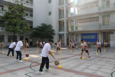 沙市新沙路小学：活力篮球投进“课后服务圈”