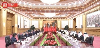 习近平同巴林国王哈马德会谈