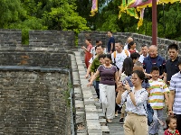 图集|端午假期，荆州古城宾阳楼情景剧精彩上演