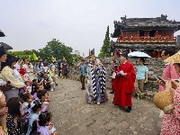 图集|端午假期，荆州古城宾阳楼情景剧精彩上演
