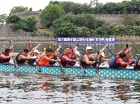 图集丨备战龙舟赛 九龙渊赛场参赛队伍训练正酣