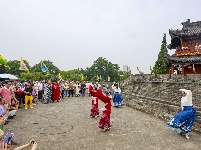 图集|端午假期，荆州古城宾阳楼情景剧精彩上演