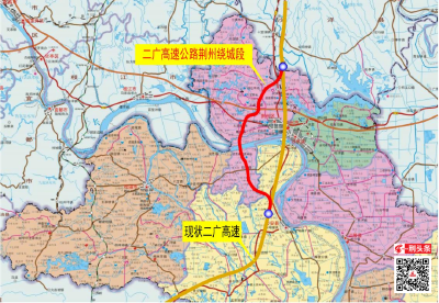 二广高速荆州绕城段怎么建？初步设计方案→