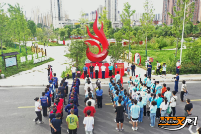 荆州市公安县消防主题公园正式揭牌开园!