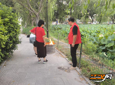 荆州：护卫绿色中元节 倡导文明祭祀风