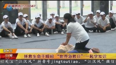 拯救生命于瞬间 “世界急救目”一起学知识